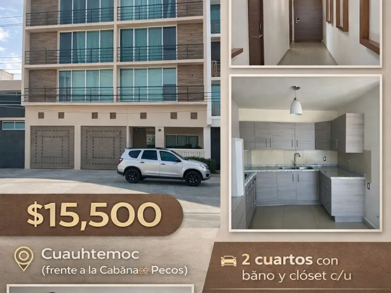 DEPARTAMENTO EN RENTA